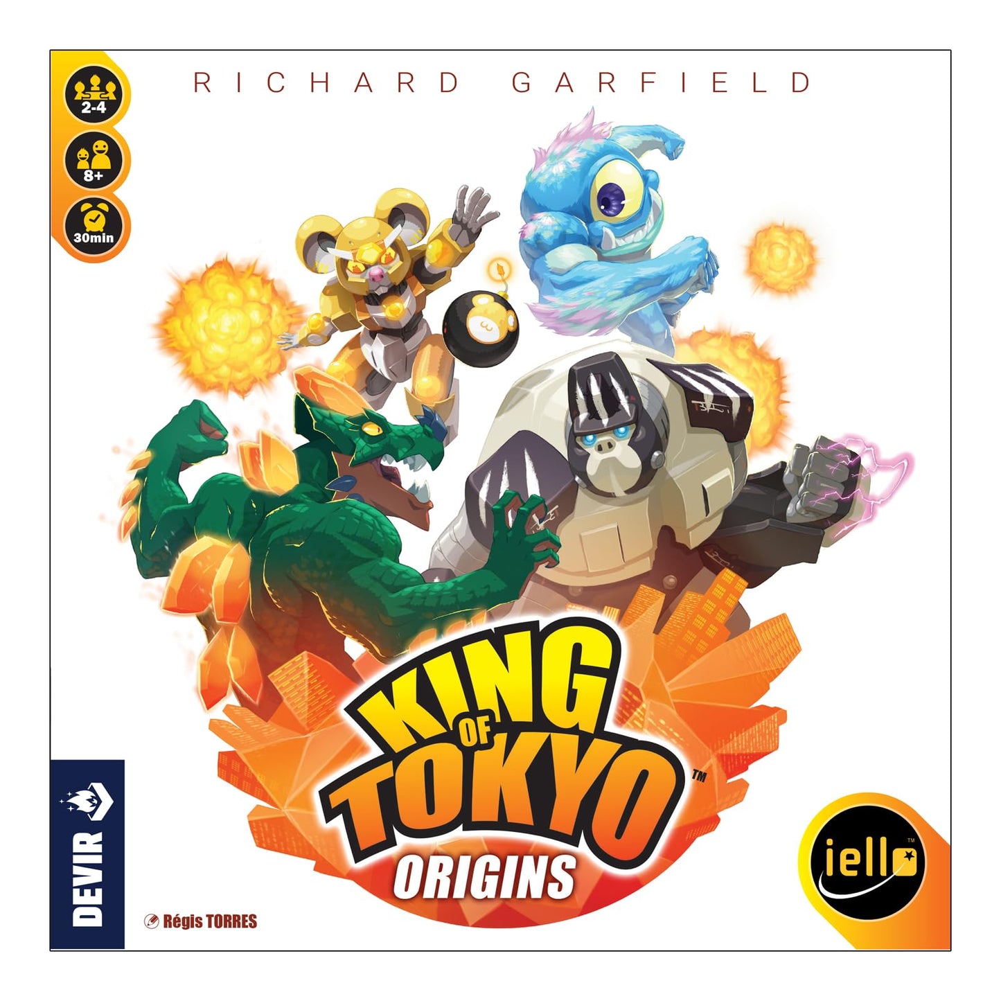 Devir King of Tokyo Origins Juego De Mesa En Español