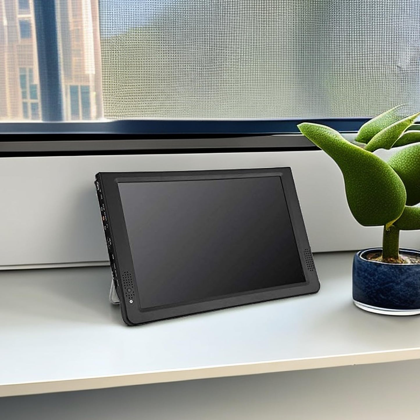 Televisión Digital Portátil 1080P HD USB de 12 Pulgadas para Exterior del Automóvil