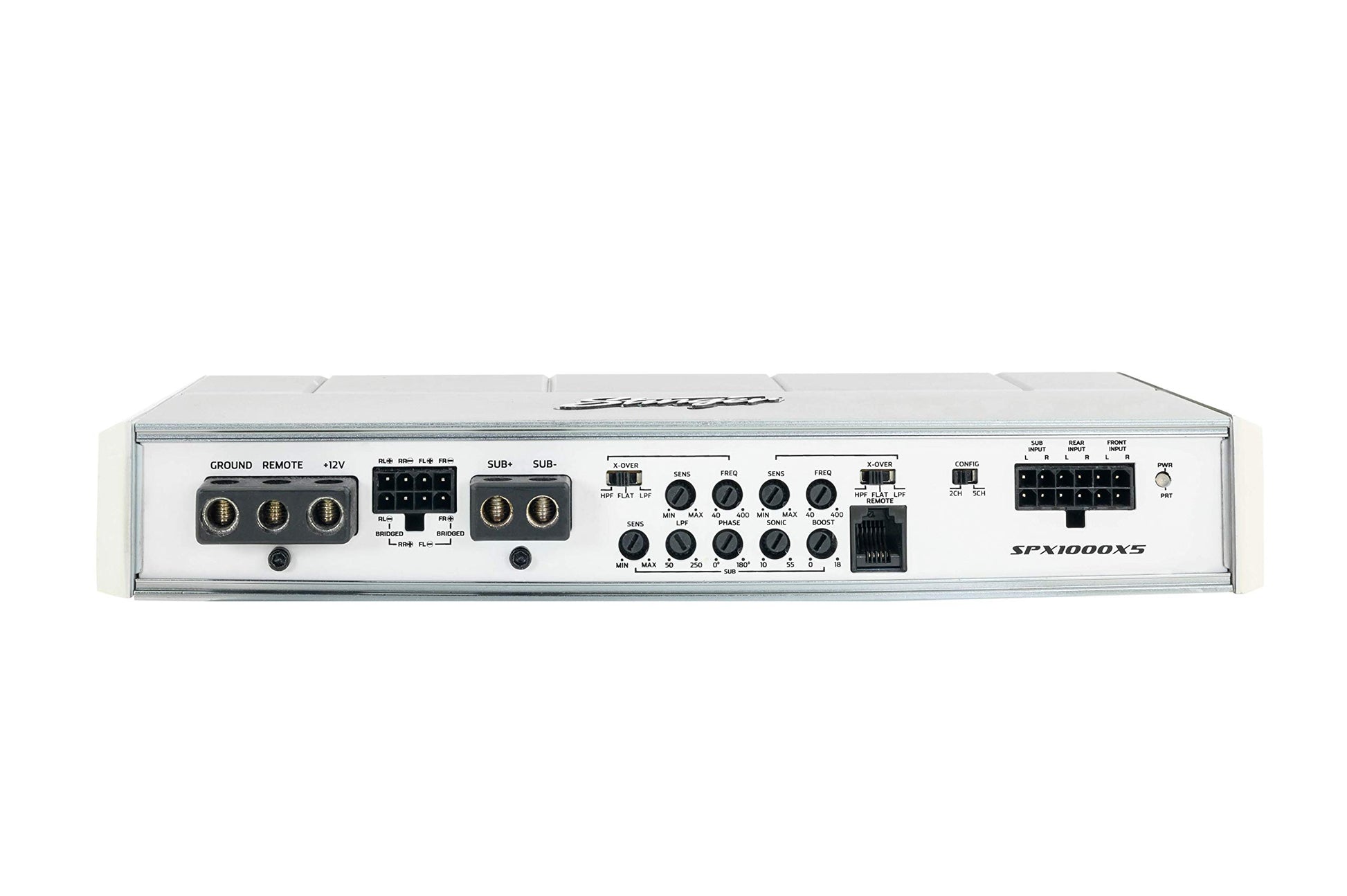 Amplificador Marino Stinger 5 Canales Resistente a la Intemperie 1000 Vatios Clase D