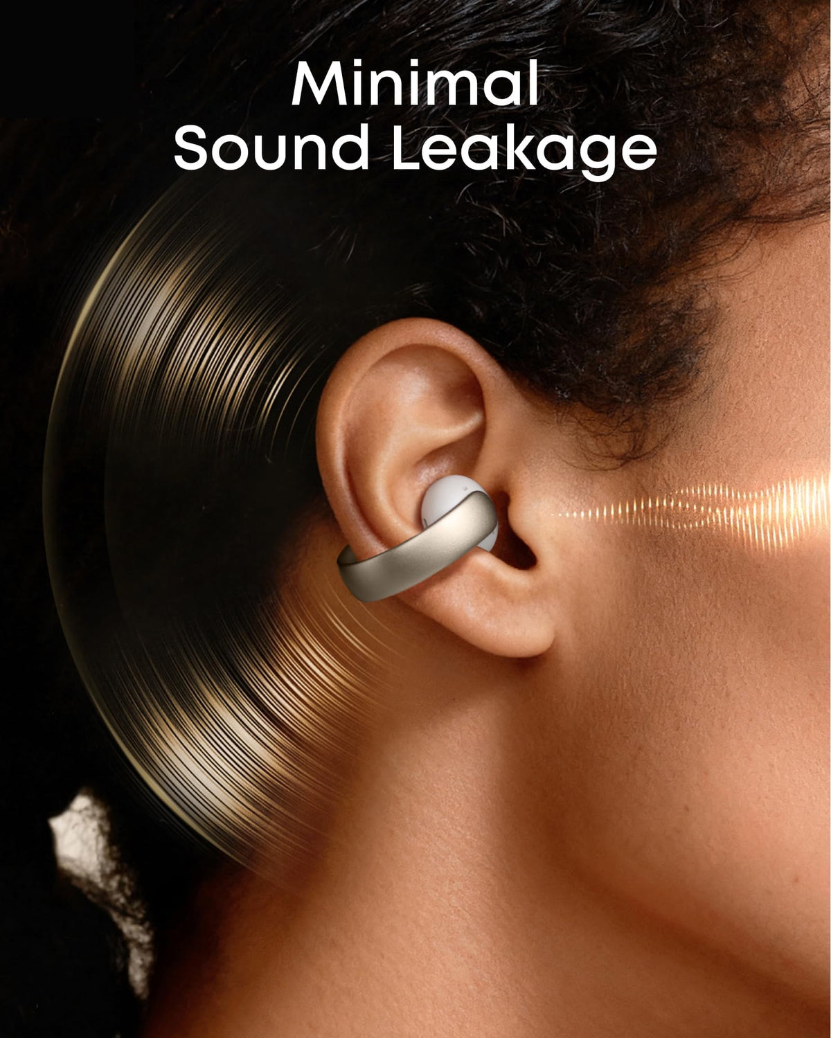 Audífonos de Oído Abierto Soundcore Anker Blanco AeroClip