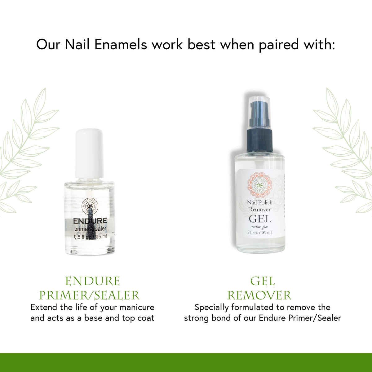 Honeybee Gardens Nail Enamel Whisper 0.50 Ounces by HoneyBee Gardens