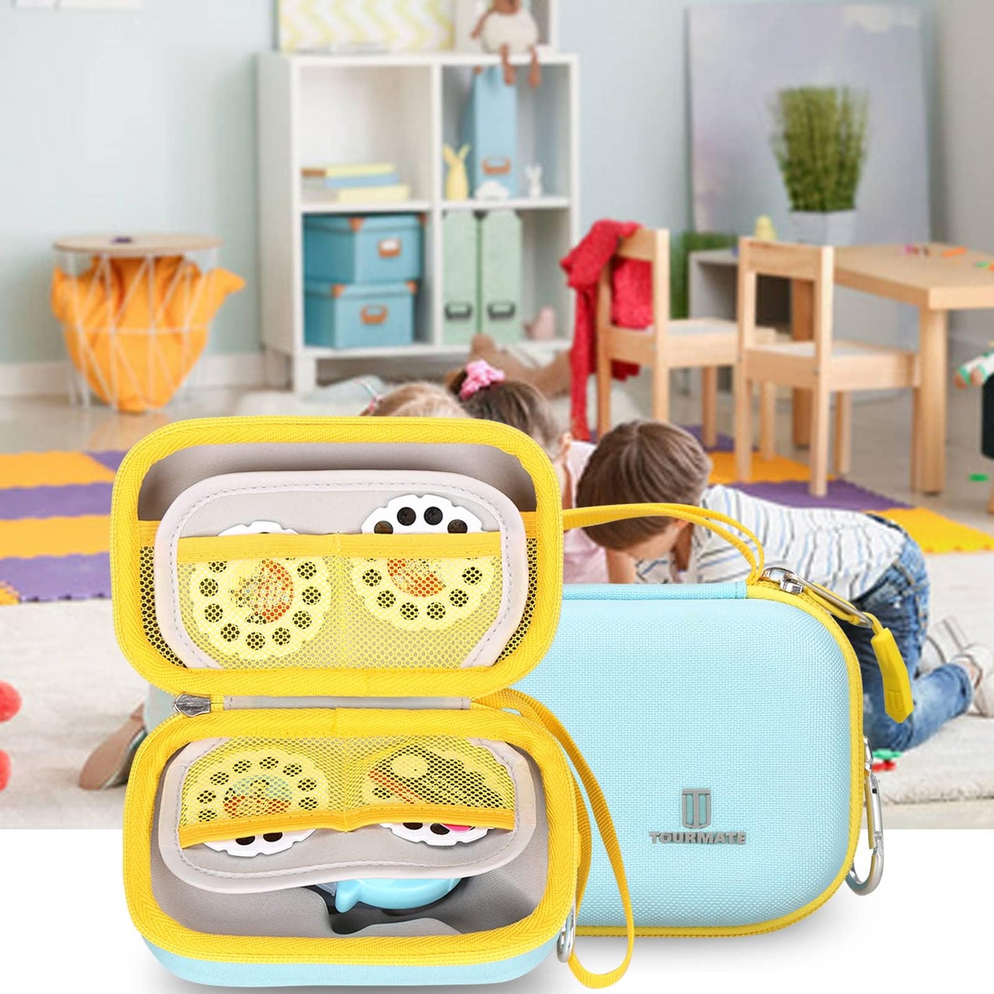 Carcasa Rígida Tourmate Blanca para Proyector Moonlite Mini y Carretes de Historia