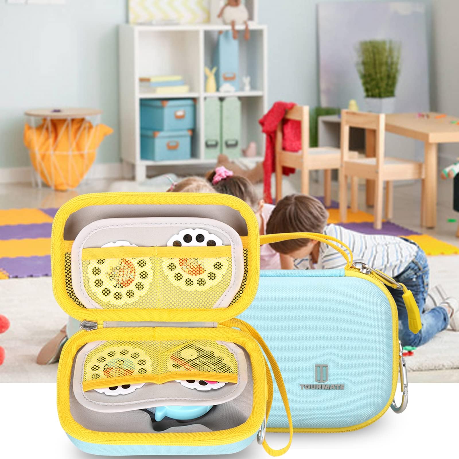 Carcasa Rígida Tourmate Blanca para Proyector Moonlite Mini y Carretes de Historia