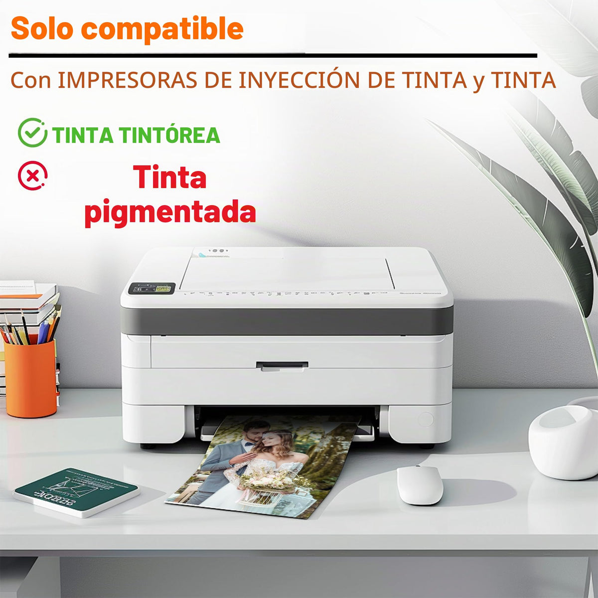 Papel Fotográfico Koala Alto Brillo Blanco Doble Cara para Impresora de Inyección de Tinta