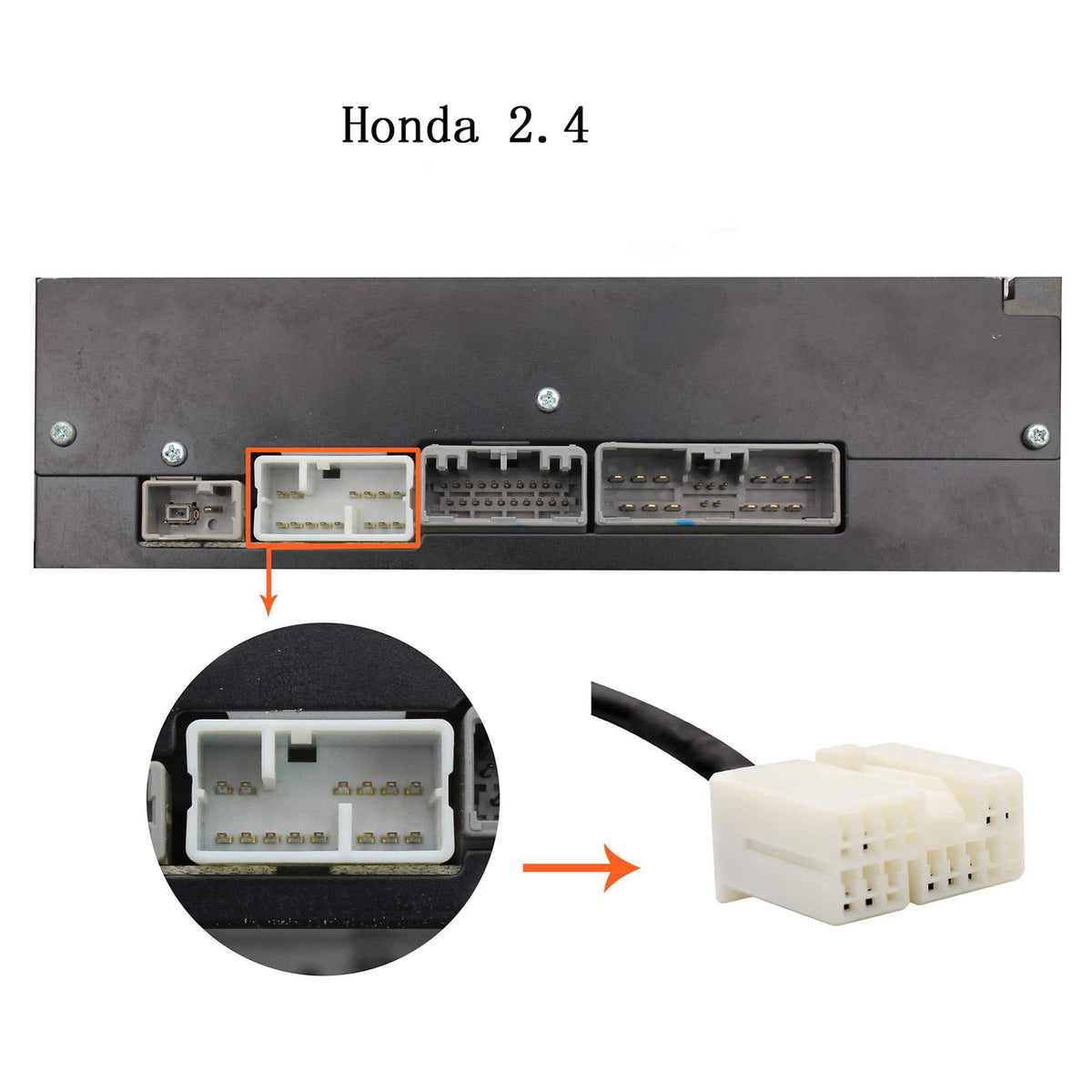Adaptador de Audio Interfaz USB y AUX Honda 2002-2011