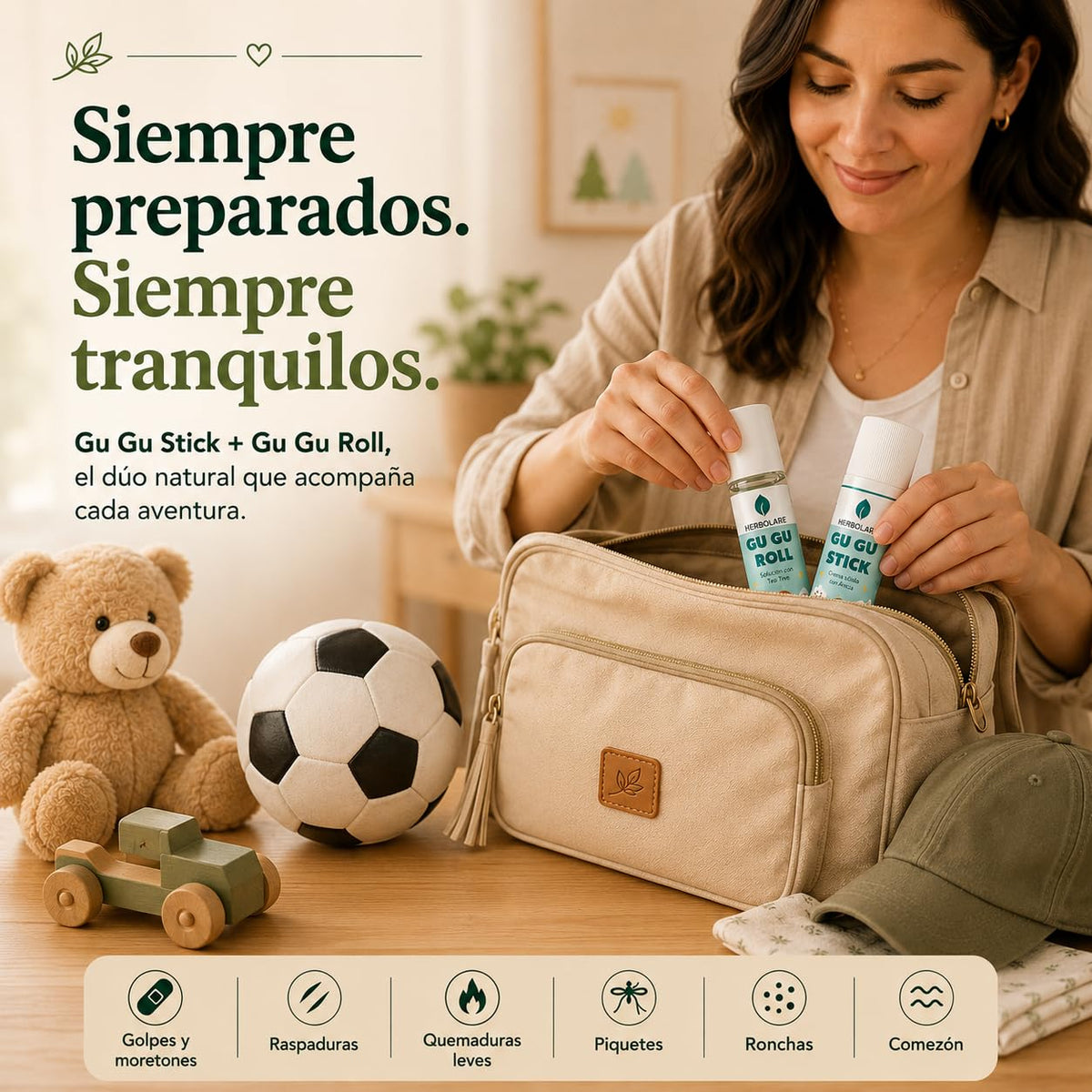 Pack Infantil Herbolare Natural Golpes y Piquetes