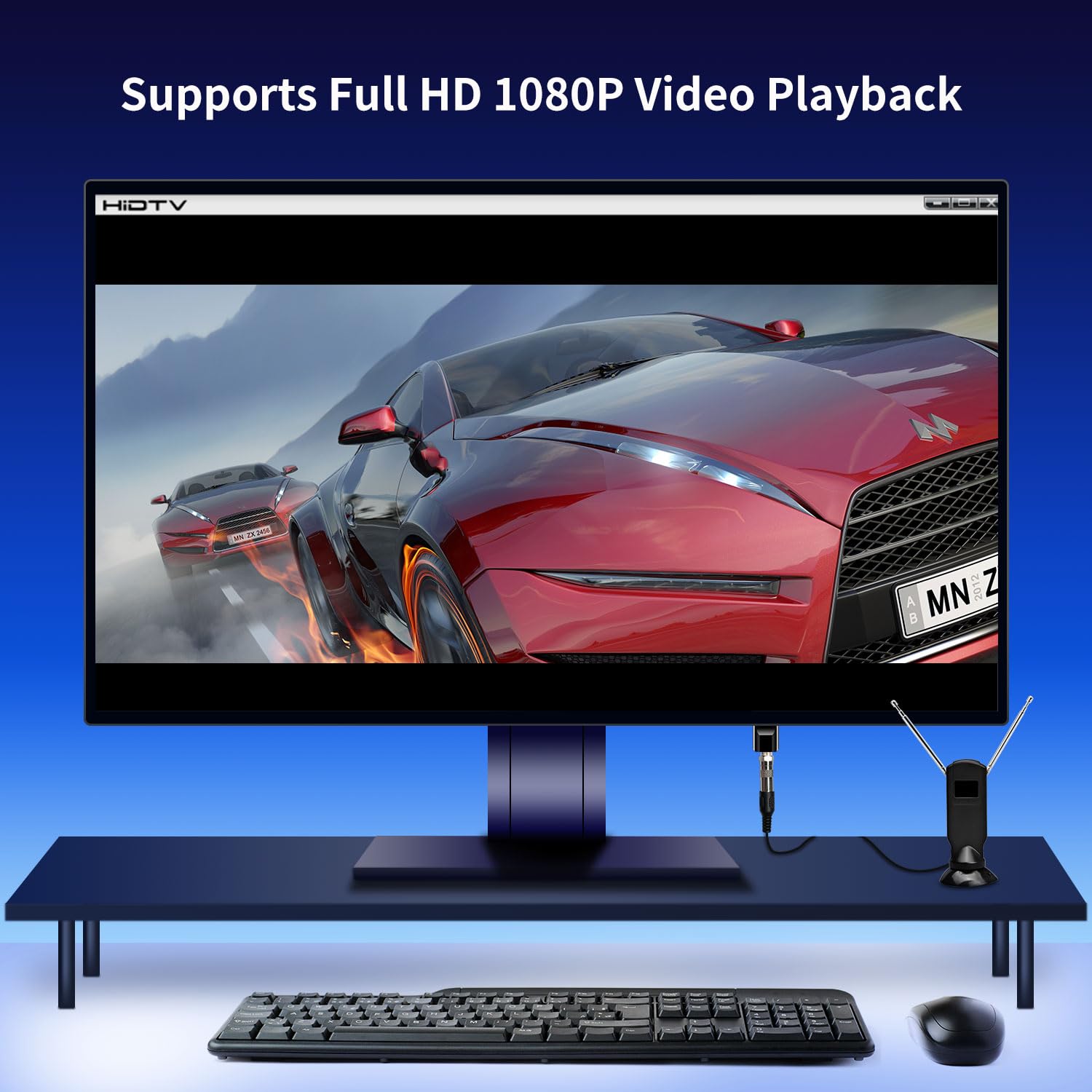 Mygica A681B - Antena de tarjeta sintonizadora de TV USB analógica, ATSC HD, digital, externa, HDTV, adaptador de dongle para ventana, Linux, para computadora, portátil, Android TV Box, navegación de