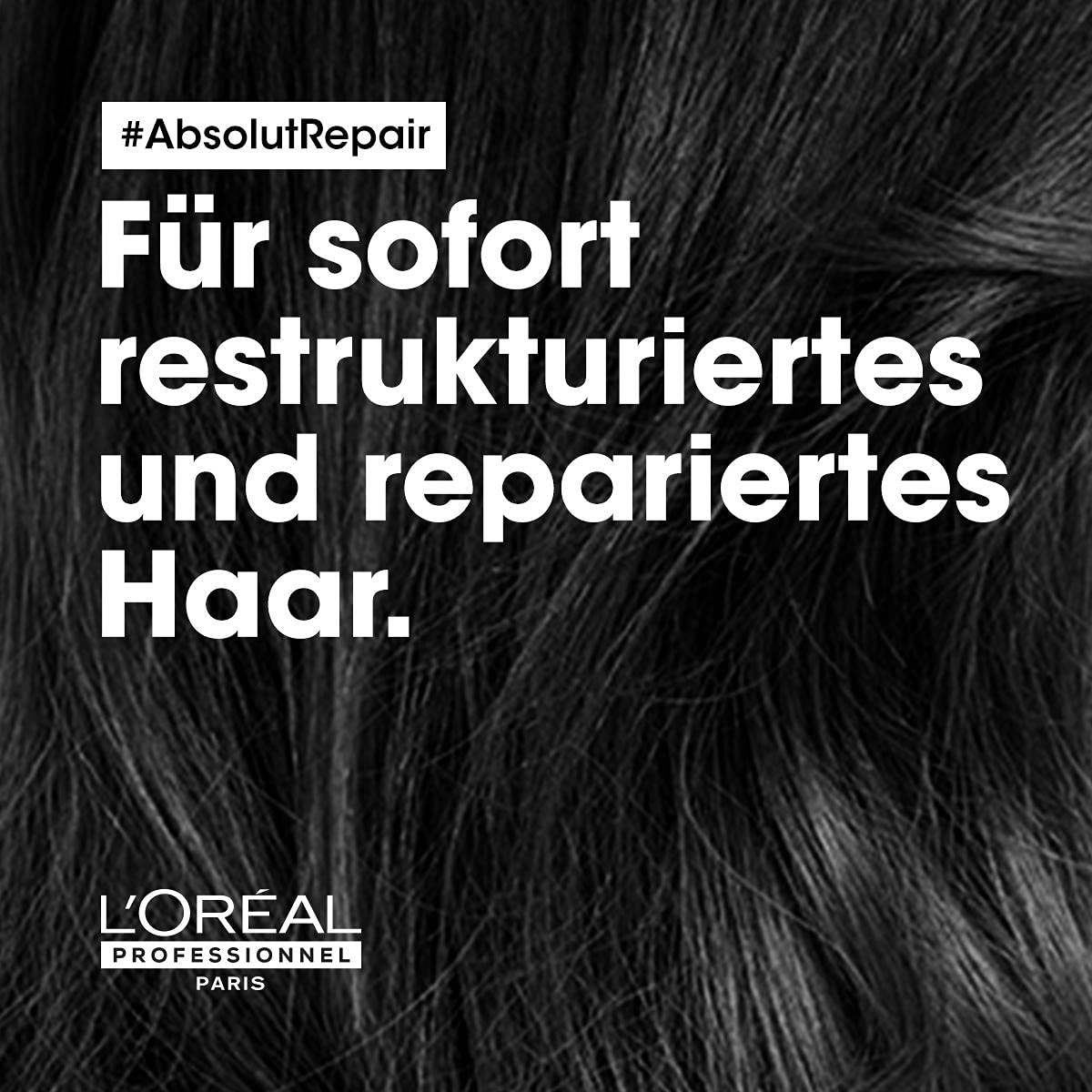 L'ORÉAL Professionnel Absolut Repair Mascarilla Dorada 250ml - Repara y Aporta Brillo al Cabello Fino y Dañado