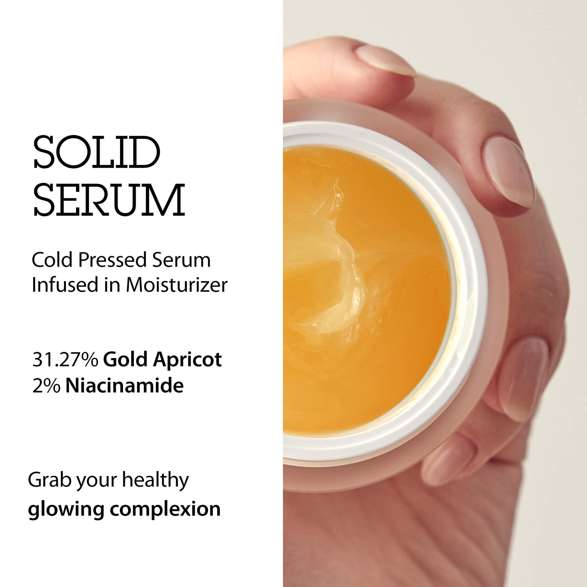 BLITHE Pressed Serum Gold Apricot for Radiance & Brightening 50ml