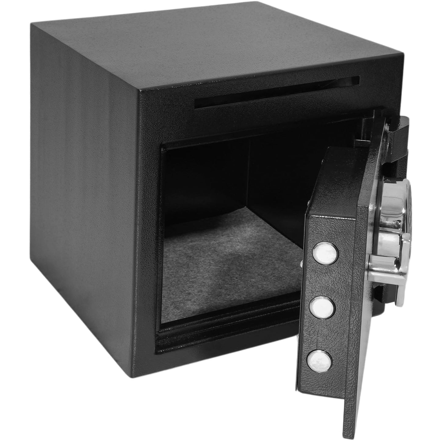 Caja Fuerte Seguridad Rack & Pack Negra Electrónica con Combinación Digital para Dinero Documentos y Joyas