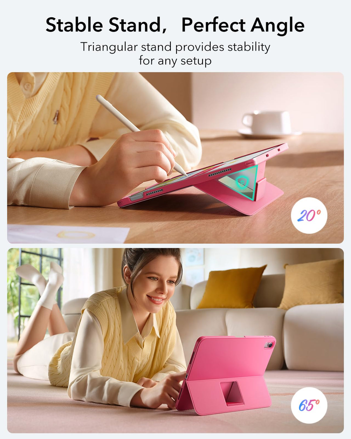 Funda iPad ESR A16 Ultraligera con Teclado para 11/10 Generación