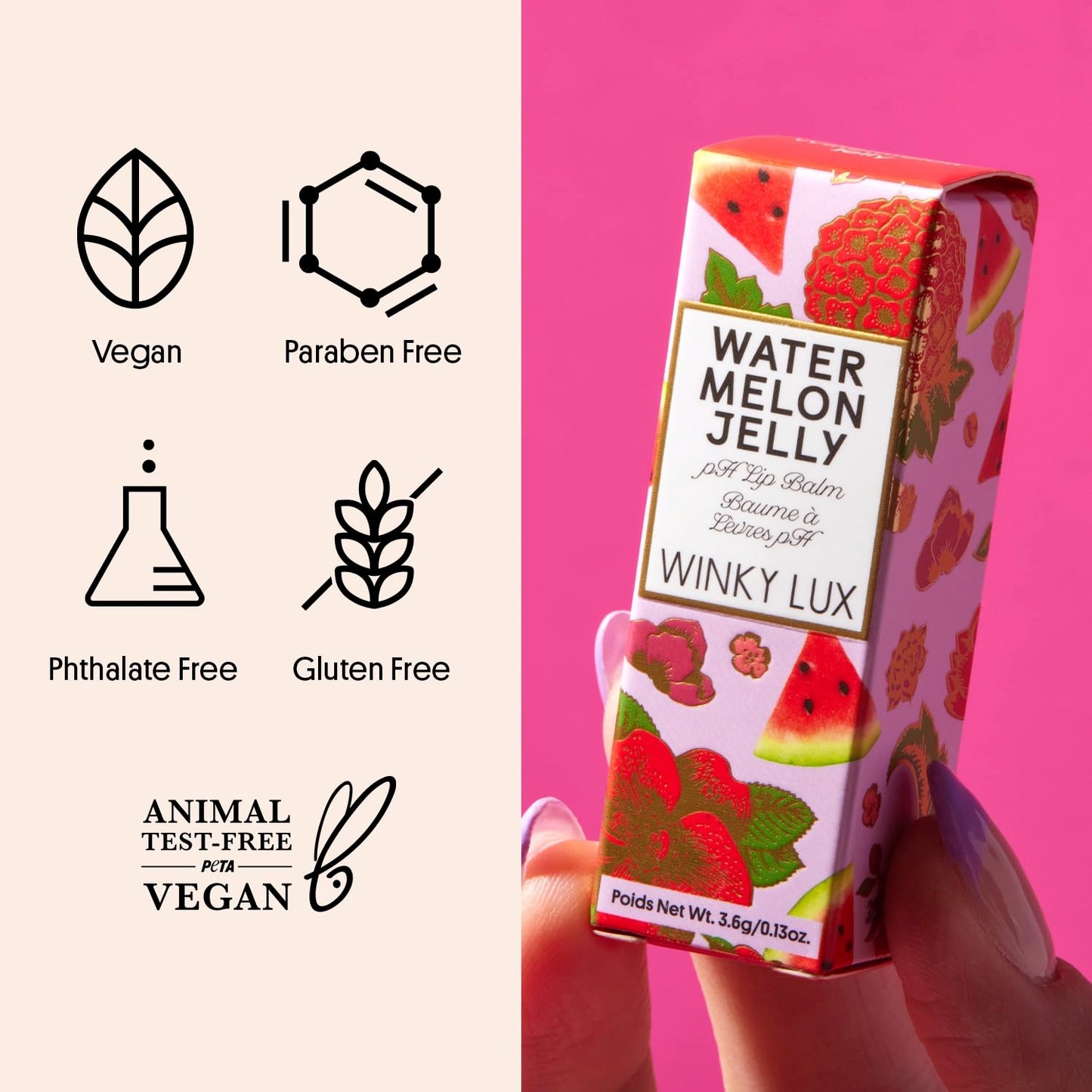 Bálsamo Jelly Winky Lux Sandía Exclusivo