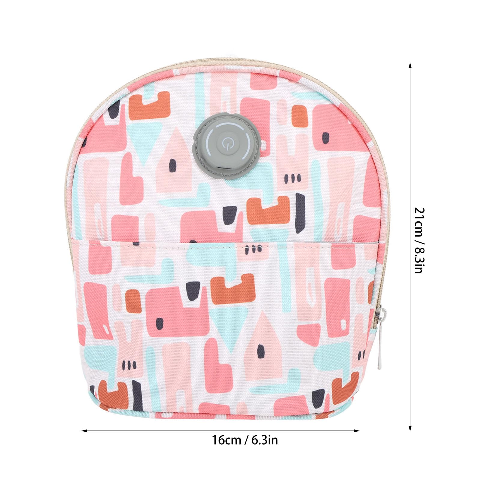 Bolsa Aislante para Biberones de Leche, Bolsa Portátil para Calentar Biberones con 3 Controles de Temperatura, Adecuada para Biberones de 240 Ml, Ideal para Recién Nacidos,