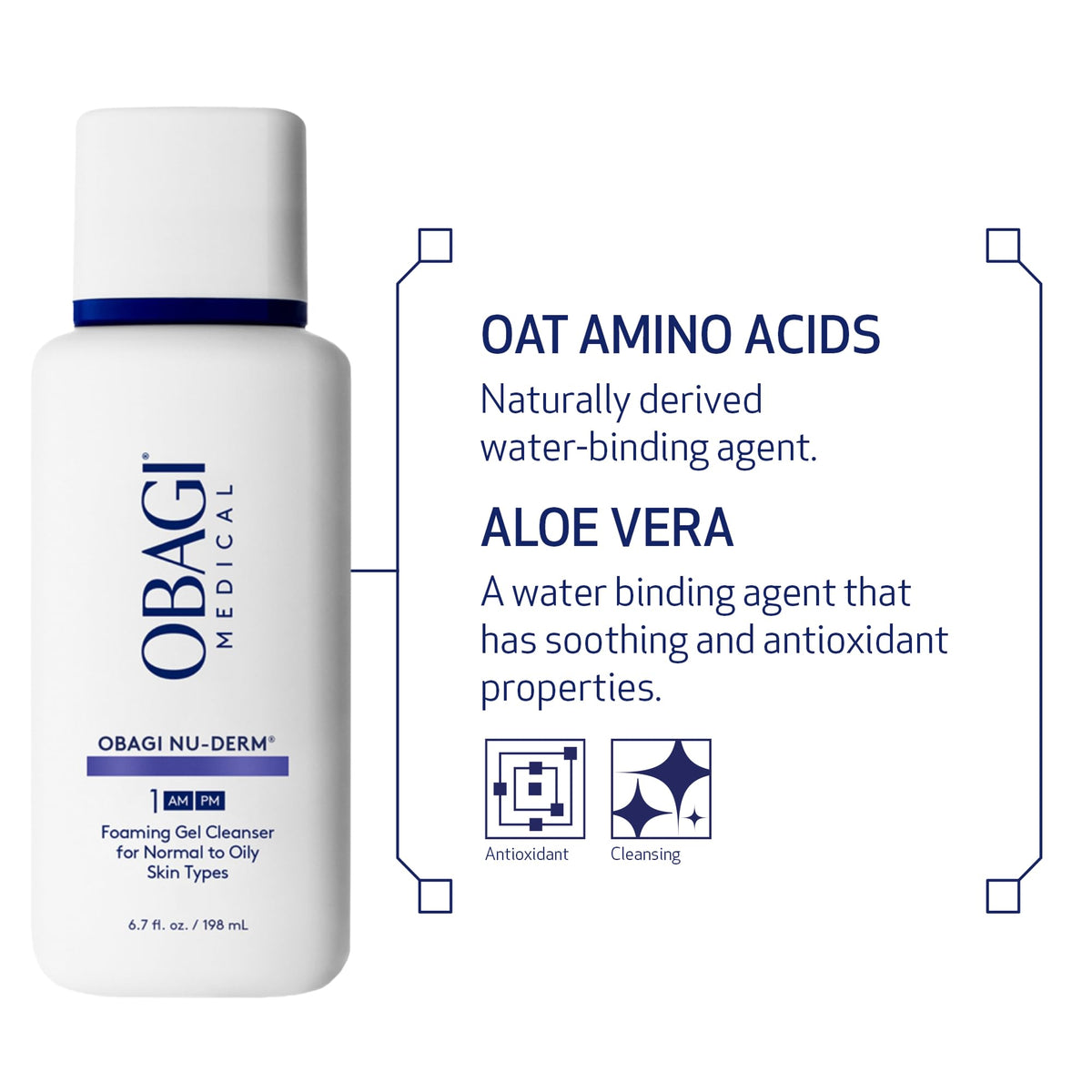Obagi Nu-Derm Foaming Gel, 6.7 fl. oz.