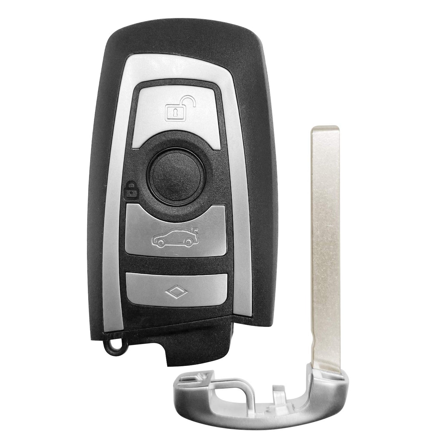 Auto Key Max - Llavero de repuesto para BMW X3 X5 528i 535i 750i xDrive KR55WK49863 CAS4, mando a distancia sin llave, 315 MHz, FCCID: KR55WK49863; 1 unidad