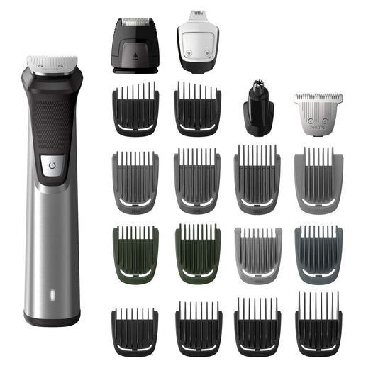 Peluquería Múltiple Philips Norelco MG7750/49 23 Piezas para Barba, Cuerpo, Cara, Nariz y Orejas