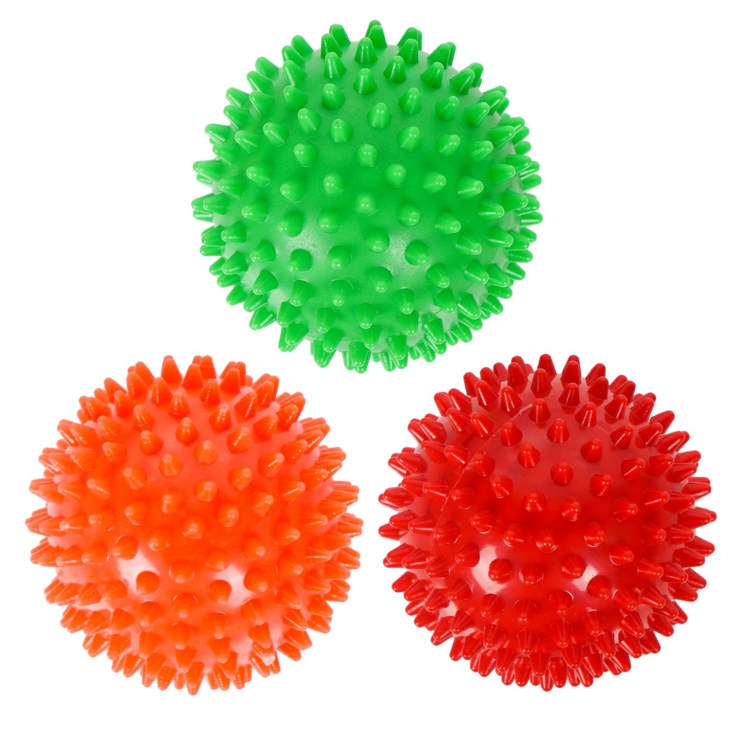 Juego de Bolas de Masaje ZHAYAO Negras con Púas para Neuroequilibrio