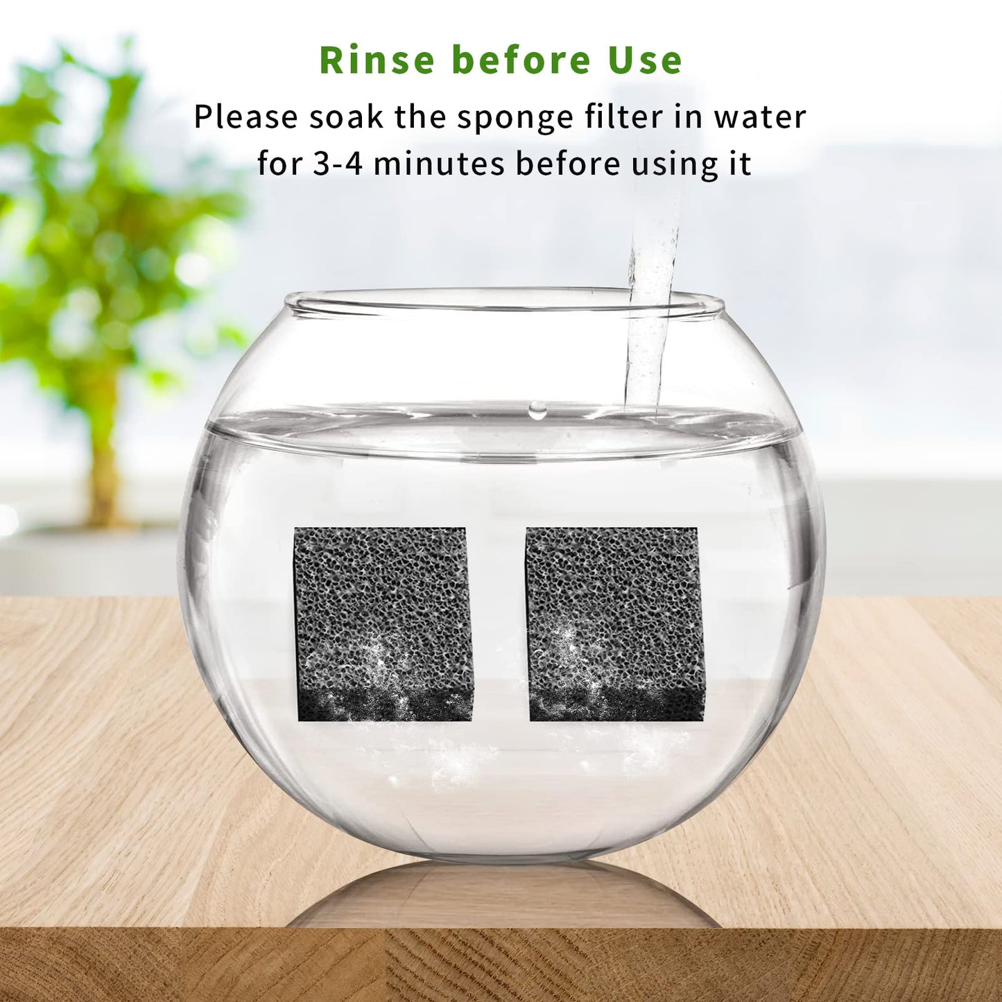Filtros de Esponja para Fuente de Agua de Gatos y Perros