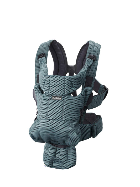 BabyBjörn - Portabebés, malla 3D, verde salvia