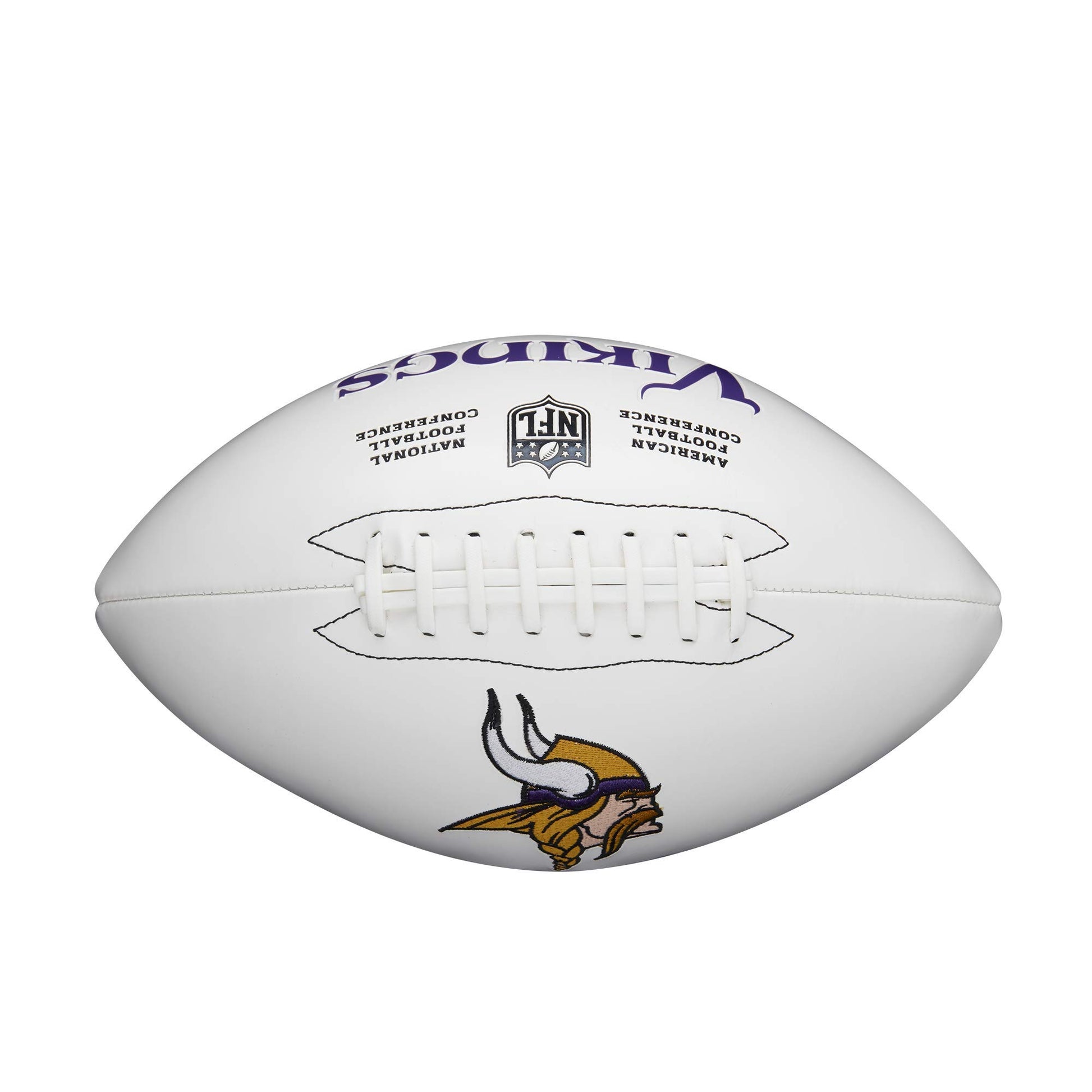 Pelota de Fútbol Wilson NFL Autógrafo, Minnesota Vikings, Talla Oficial