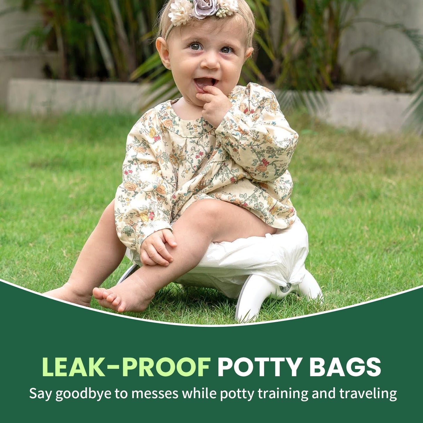 Forros Desechables Para Orinal Portátil OXO Tot Paquete de 36 Bolsas de Repuesto con Almohadillas Súper Absorbentes para Niños Pequeños