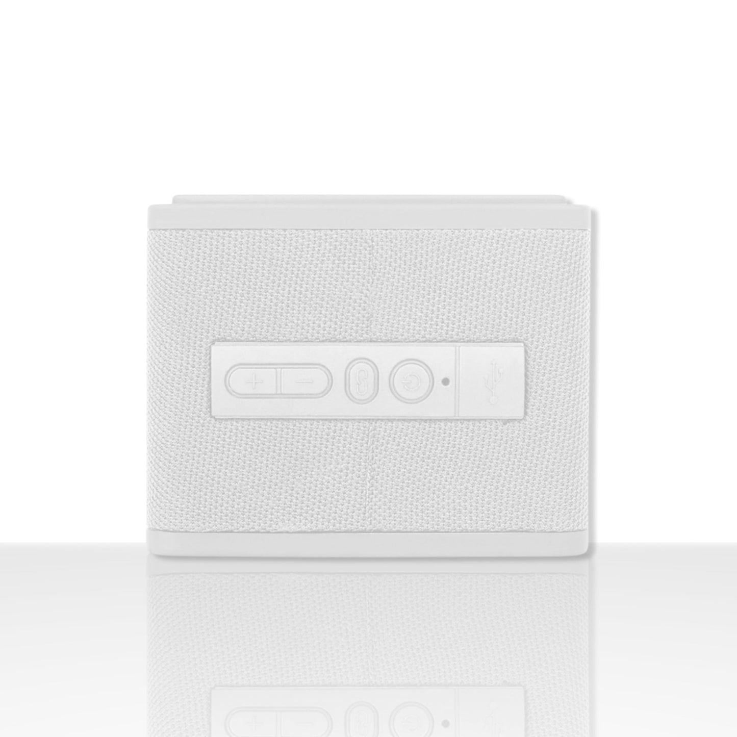 Select Sound Bocina Bluetooth Portátil SS-Cube Magnética, Apilable, TWS Pack de 2 Unidades (Blanco)