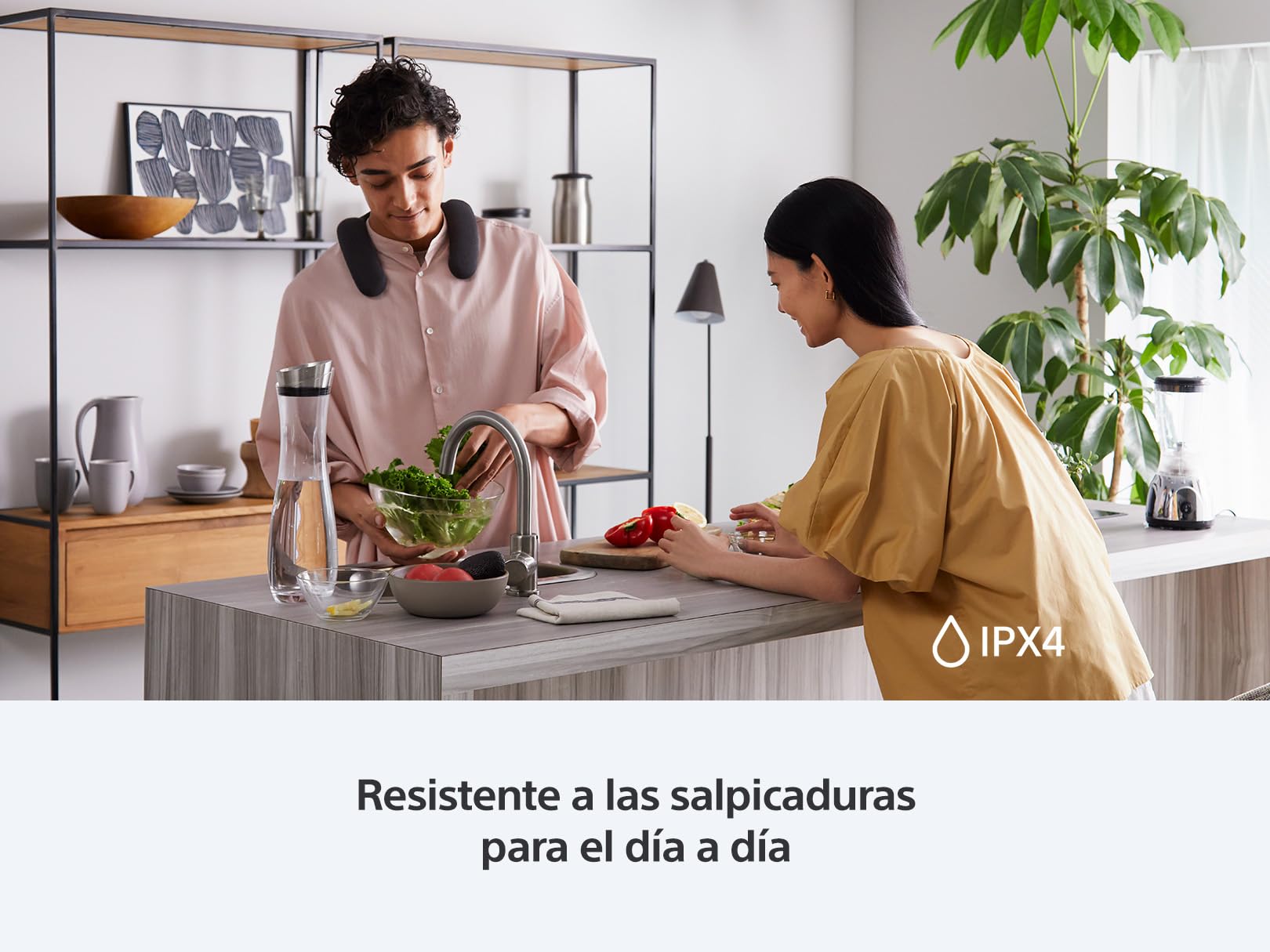 Sony BRAVIA Theater U - Altavoz inalámbrico portátil con Bluetooth, Audio de Cine en casa Personalizado, compatibilidad de Juegos, micrófono Incorporado, duración de batería de 12 Horas, IPX4