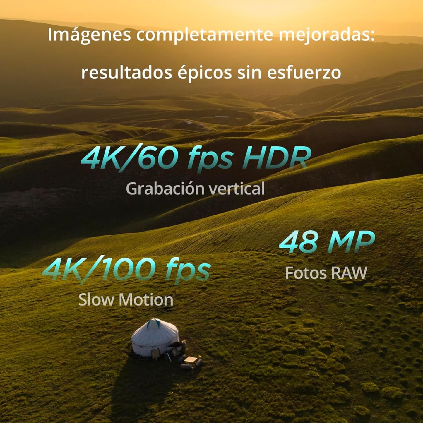 DJI Mini 4 Pro (DJI RC-N2), dron mini plegable con cámara de vídeo 4K HDR para adultos, menos de 249 g, 34 min de tiempo de vuelo, distancia máx. de transmisión de vídeo de 20 km