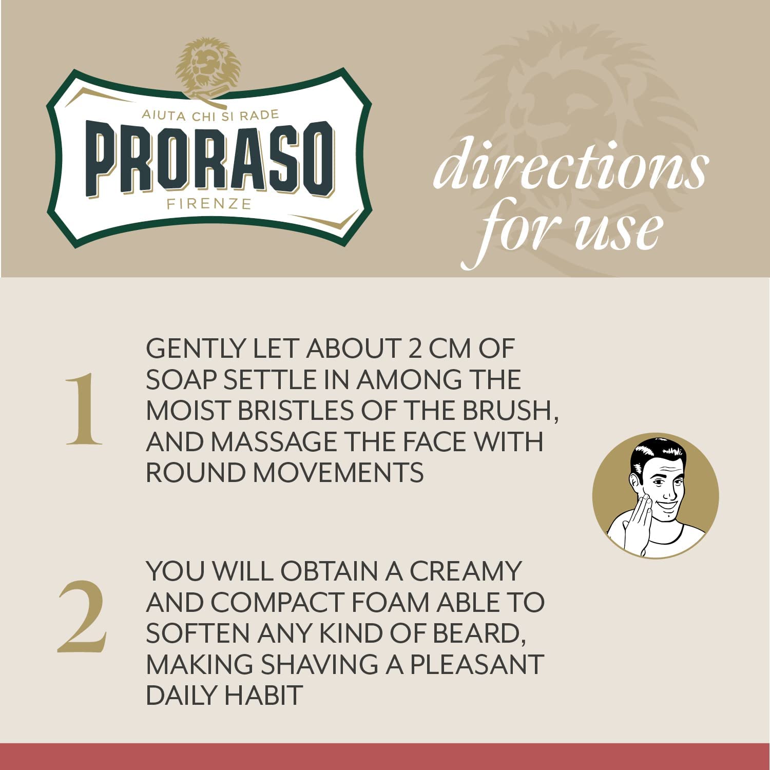 Crema de afeitado Proraso, hidratante y nutritiva, 5.2 oz