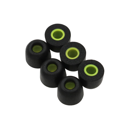 ALXCD - Almohadillas de espuma para audífonos Jaybird X3 X2 X, tamaño mediano, 3 pares, aislamiento de ruido suave, almohadillas de espuma viscoelástica de repuesto, para Jaybird X3 X 2 X audífonos Bluebud punta de espuma X3 [M-3 par]