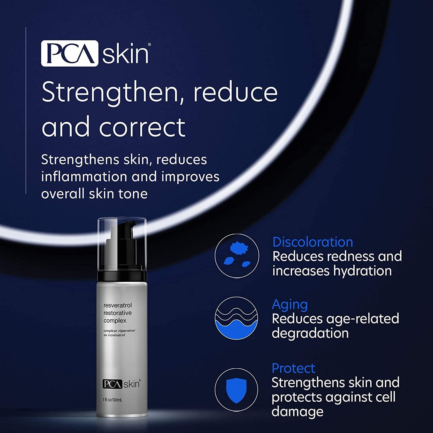PCA SKIN Resveratrol Restorative Complex, 1 fl. oz.