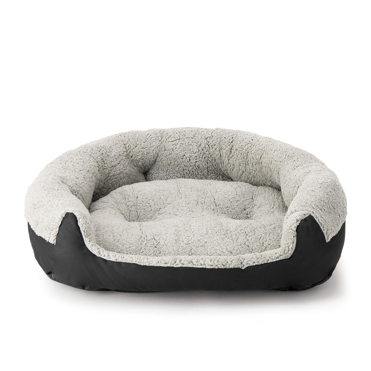 Cama para Perro Hills Negra Forro Acolchonado Large
