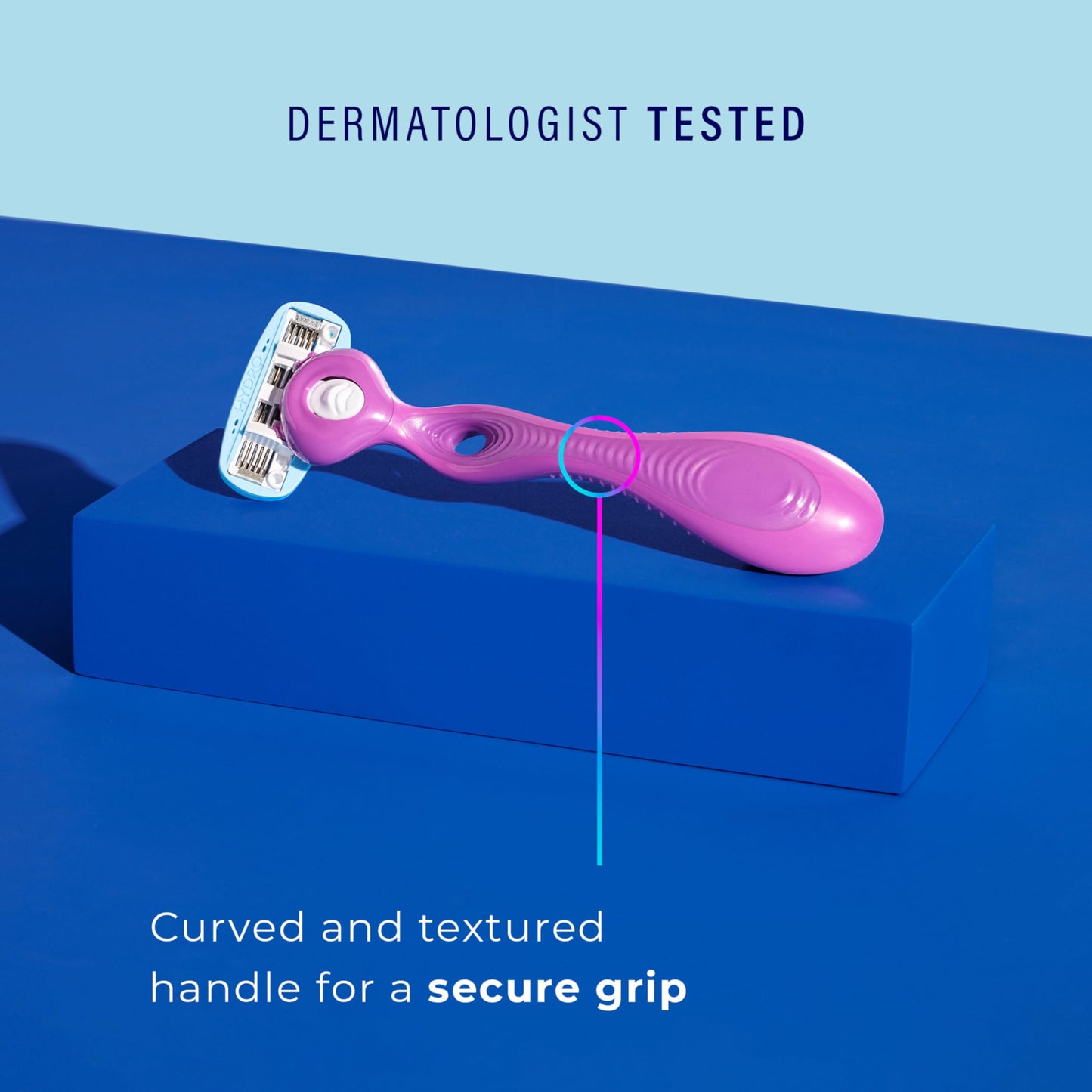 Schick Hydro Silk Razor for Women, Includes 1 Razor Handle and 2 Moisturizing Razor Blade Refills