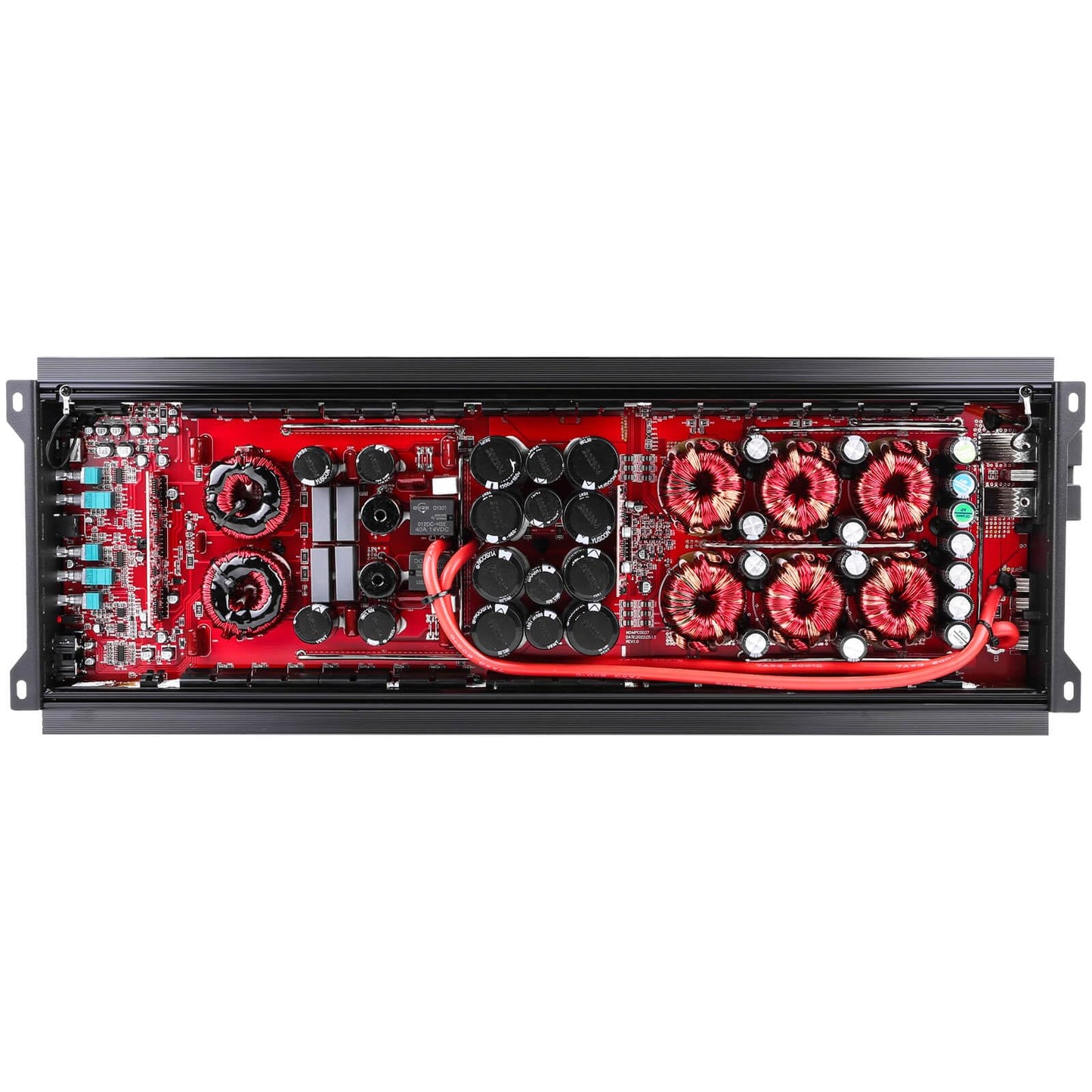 Amplificador Monobloque Skar Audio RP-4500.1D Negro con Control Remoto de Nivel de subwoofer 4500W