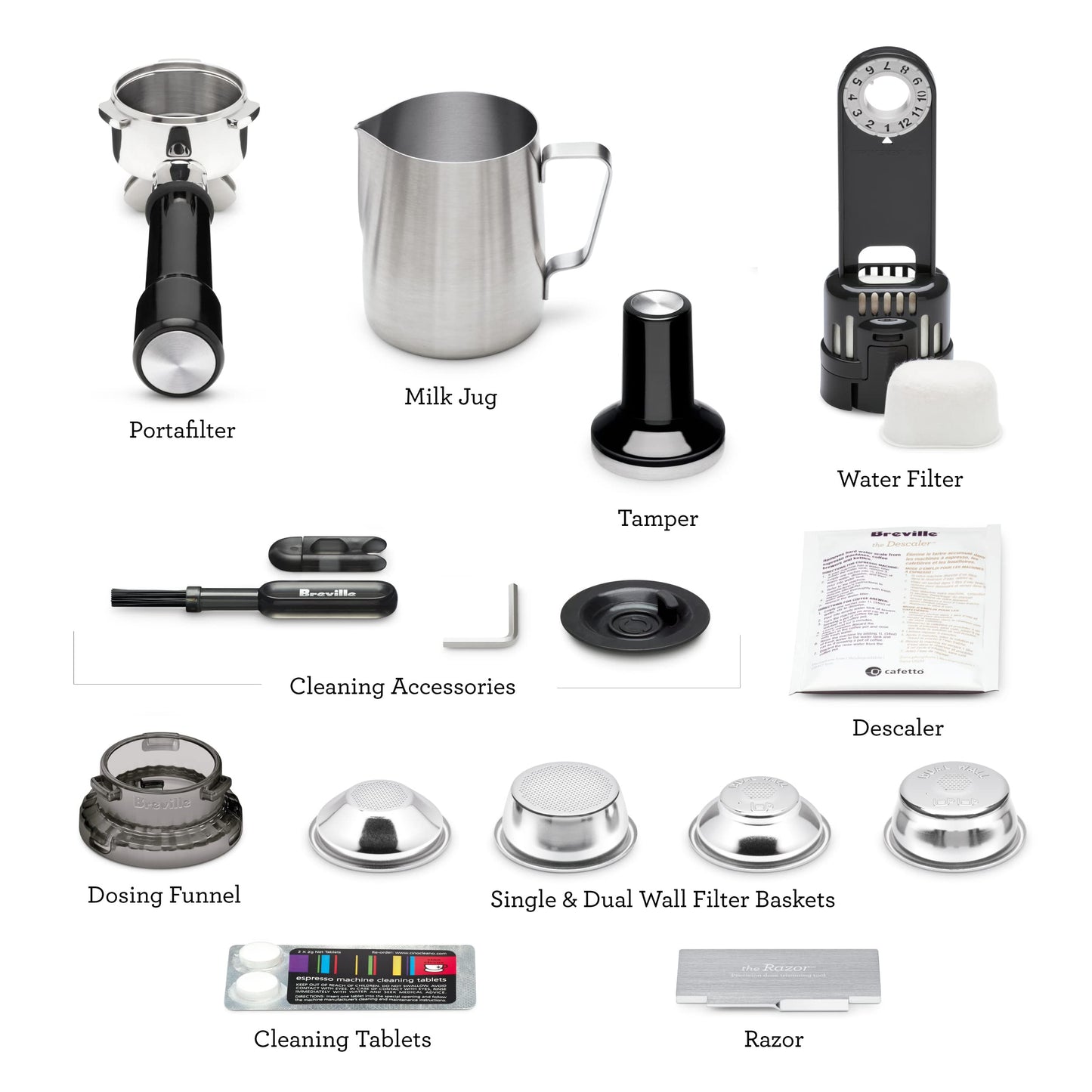 Breville BES870XL Máquina espresso - Cafetera (Máquina espresso)
