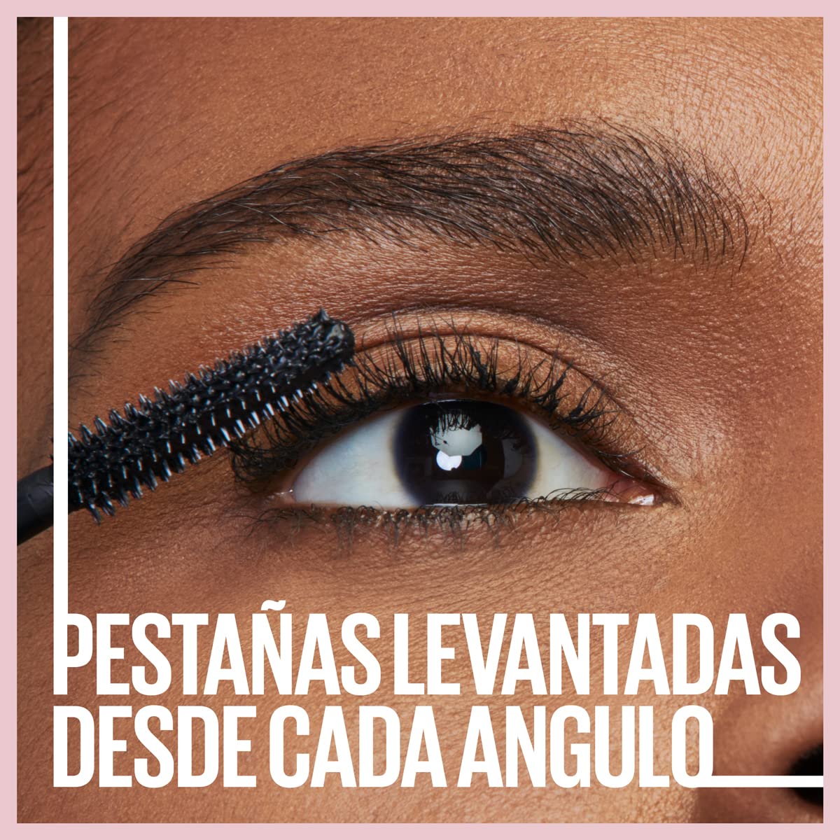 Maybelline, Mascara de pestañas lavable y brinda alargamiento Lash Sensational Sky High Cosmic Black ultra negro, 6ml