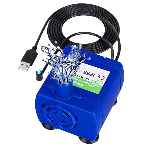 Bomba de Fuente para Mascotas YHG con Luces LED Ultra Silenciosa y de Bajo Consumo para Gatos y Perros