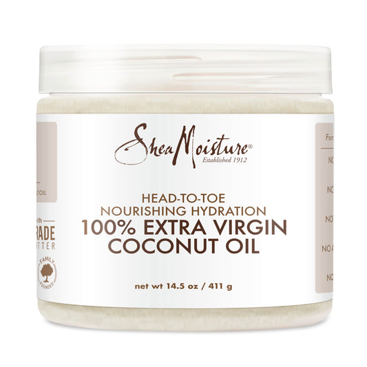 Body Moisturizer For Dry Skin 100% Extra Virgin Coconut Oil Nourishing Hydration Soften And Restore Skin And Hair 14.5oz