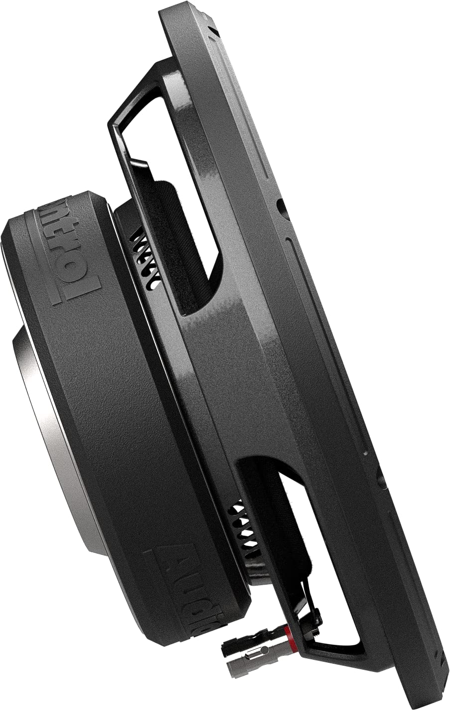 AudioControl Space Series - Subwoofer delgado de perfil bajo para coche de 10 pulgadas, alta fidelidad premium, 400 W RMS/600 W máximo, solo 4 Ohm (negro)