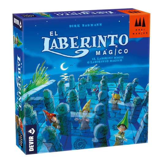 Devir - Laberinto Mágico Juego de Estrategia, 6+ Años, Multicolor, 8436017220018