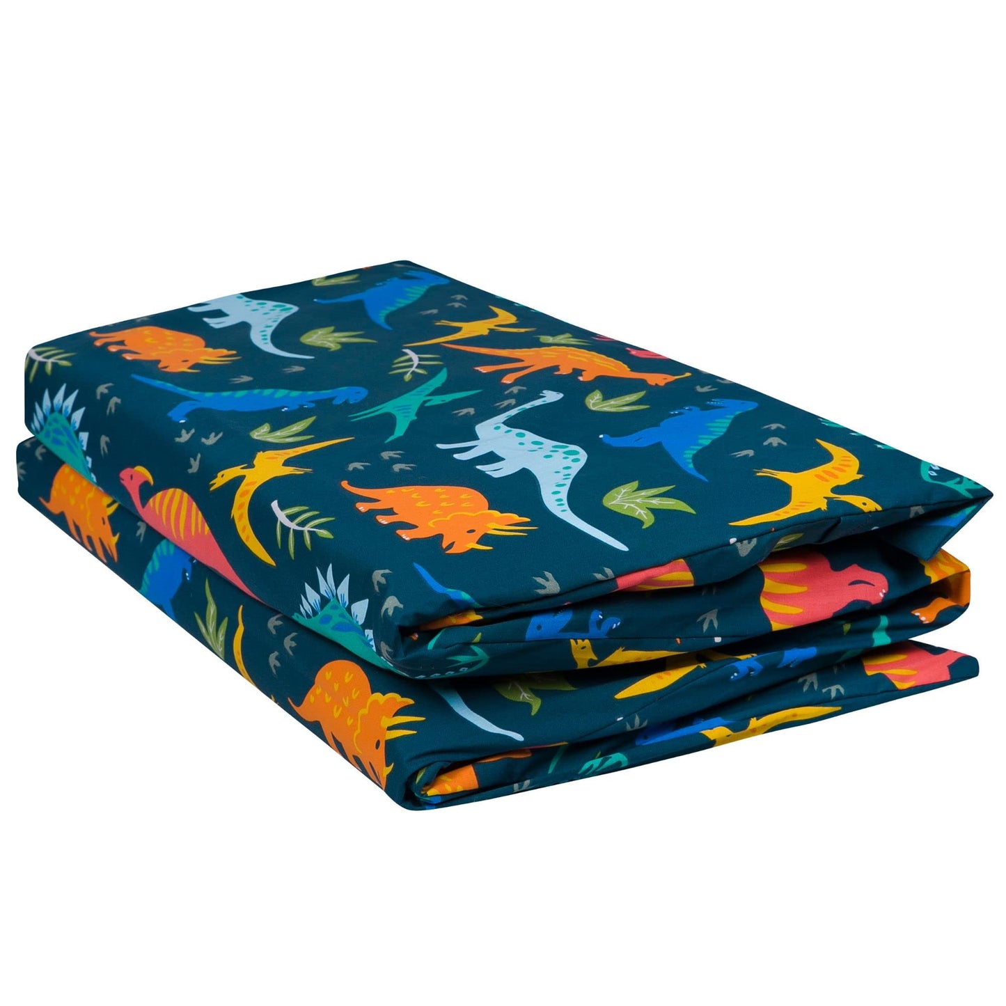 Wildkin - Funda de algodón para Siesta para niños, Suave, Cosida en Solapa, Duradera y se Adapta a tapetes de Vinilo de 1.5 Pulgadas, Dinosaurios jurásicos