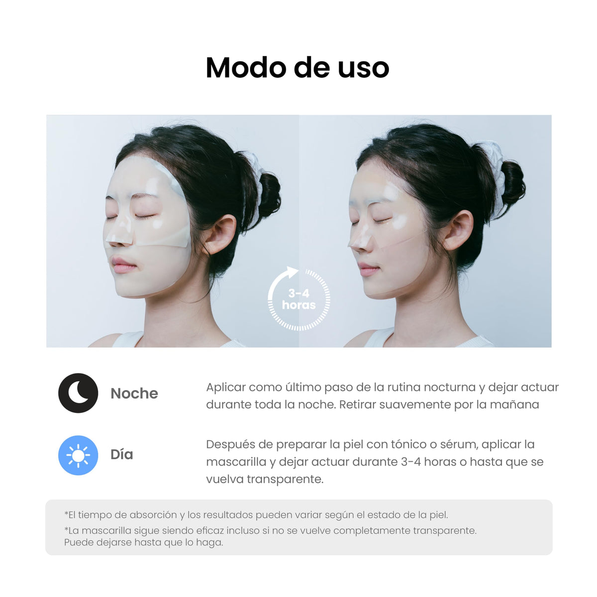 caraseoul Glowganic Pro Mascarilla de Hidrogel con Colágeno Vegano[16 uds]