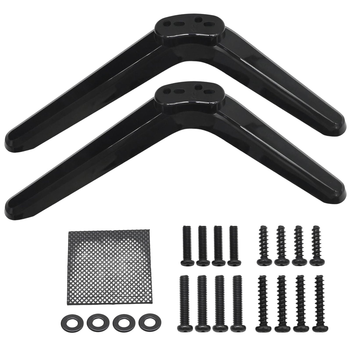 Patas de Televisor Laffoonparts Negras Soporte Universal para Televisores de 32 a 55 Pulgadas