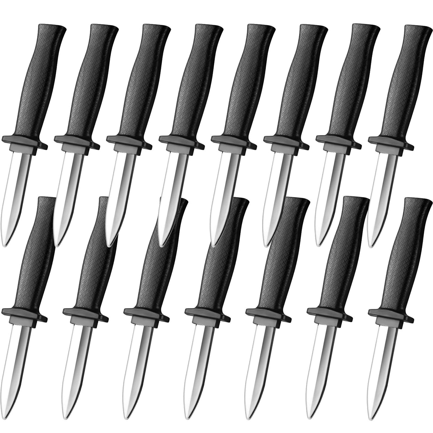 Paquete de 15 Cuchillos Retráctiles ZJoey Rojos Estilo D para Halloween