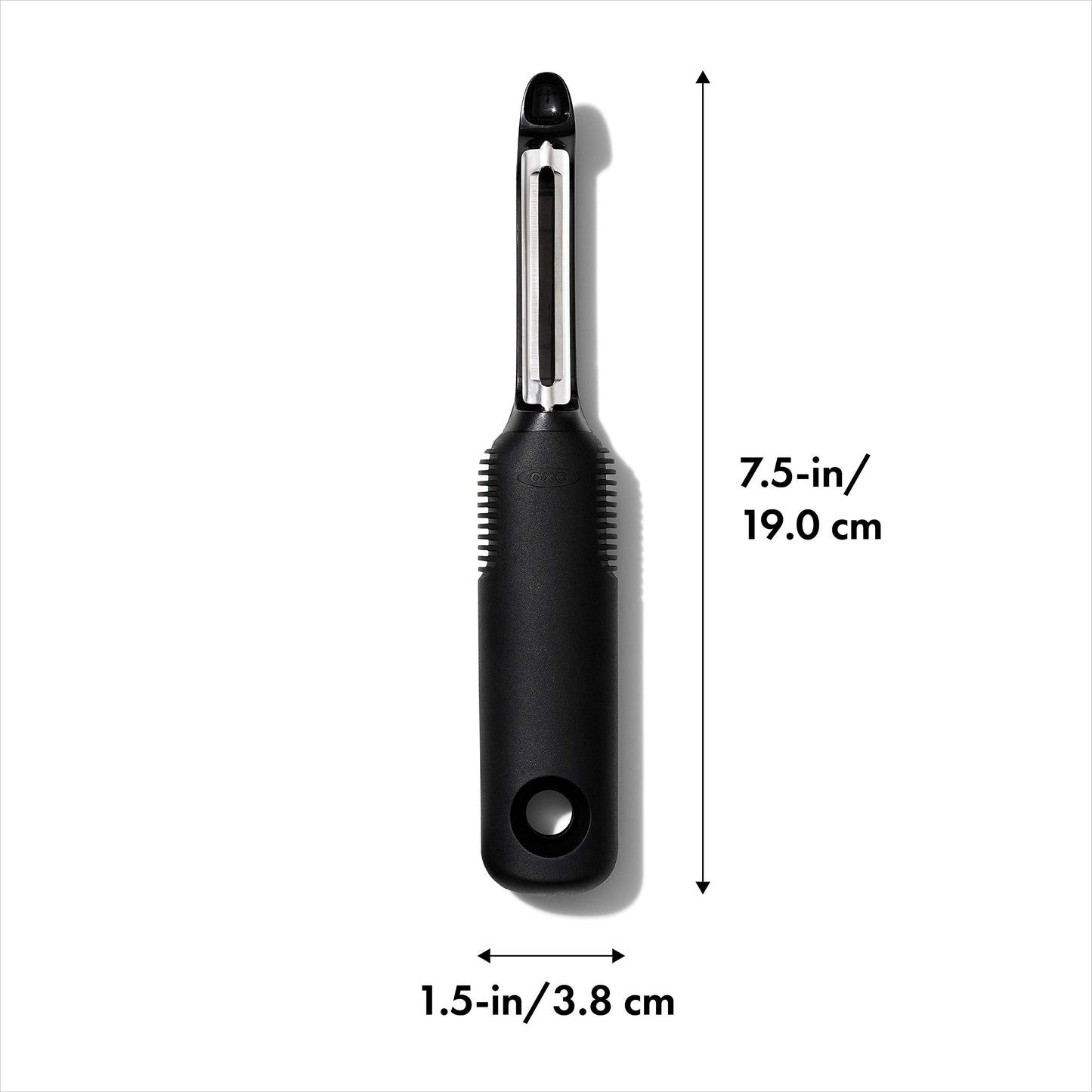 Pelador OXO Negro ergonómico