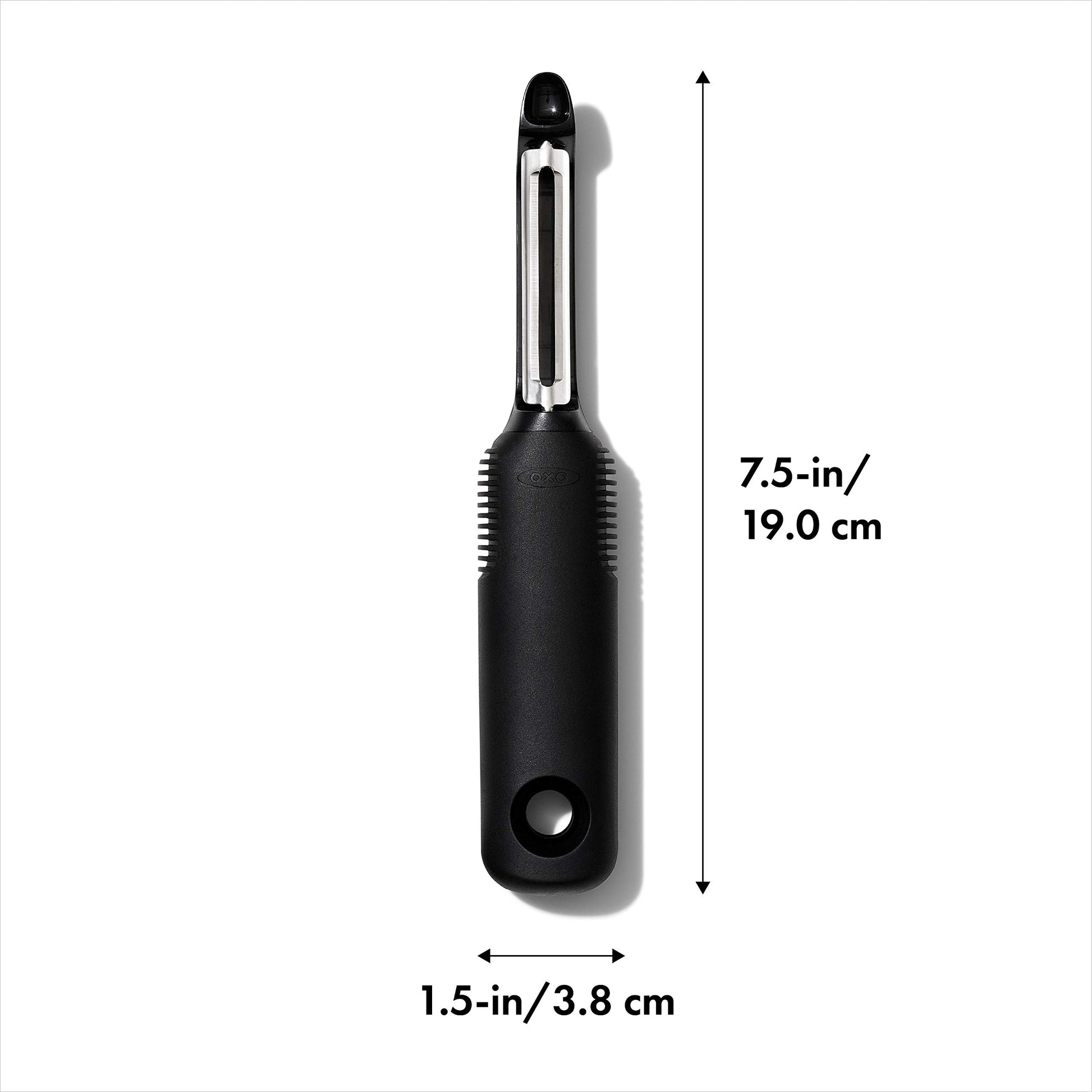 Pelador OXO Negro ergonómico