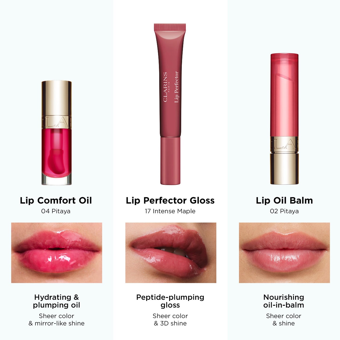 Lip Comfort Oil - 10 Plum by Clarins for Women - 0.2 oz Lip Oil