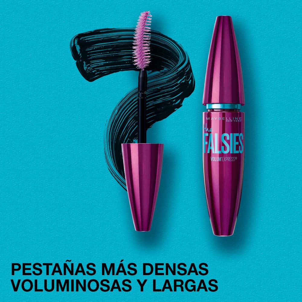 Máscara de Pestañas Maybelline Negro A Prueba de Agua