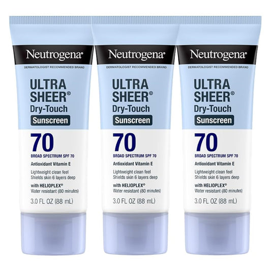 Crema Bloqueador Neutrogena Ultra Sheer FPS 70 88ml