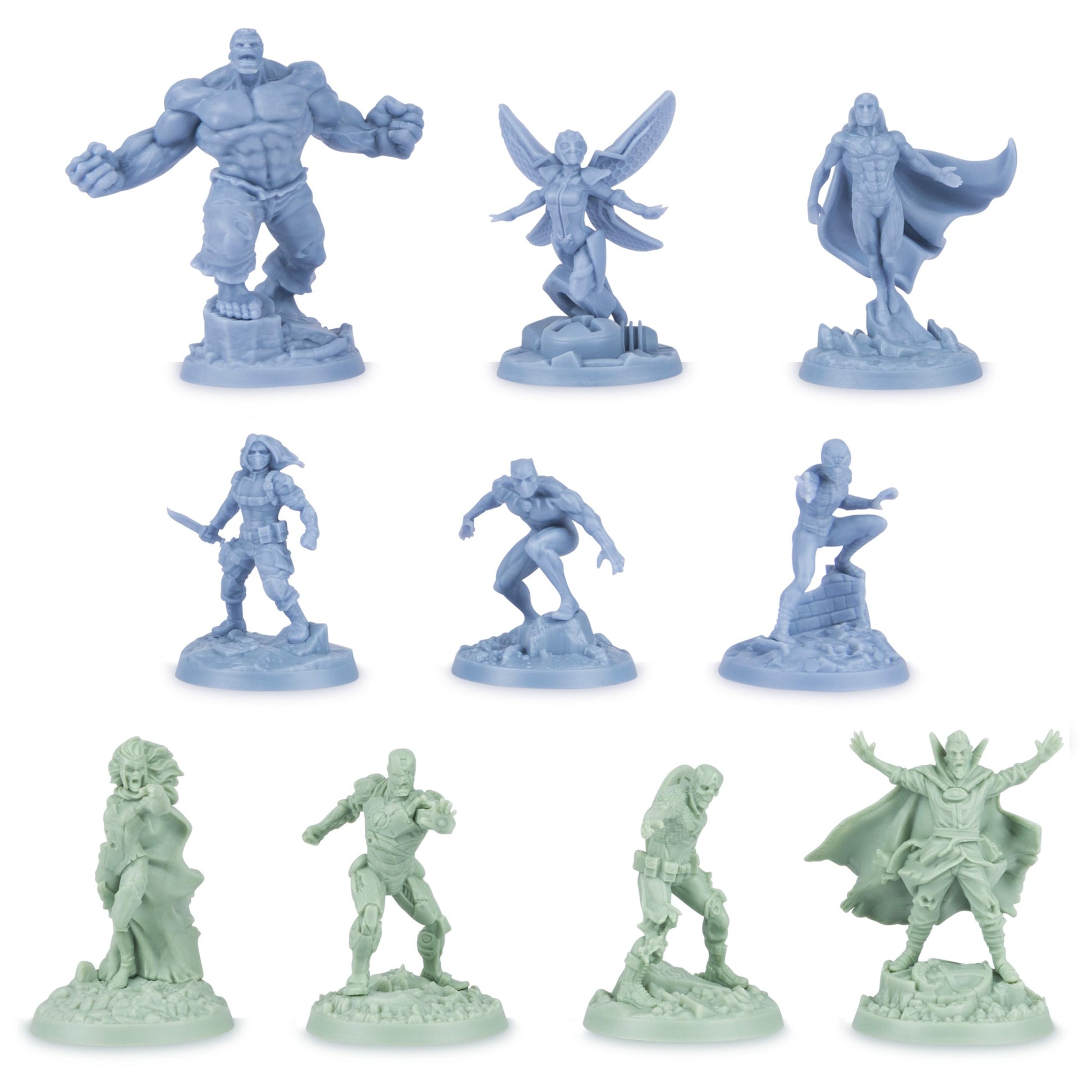 Juego de Mesa Spin Master Marvel Zombies Resistencia de Héroes Cifras Coleccionables para Adultos
